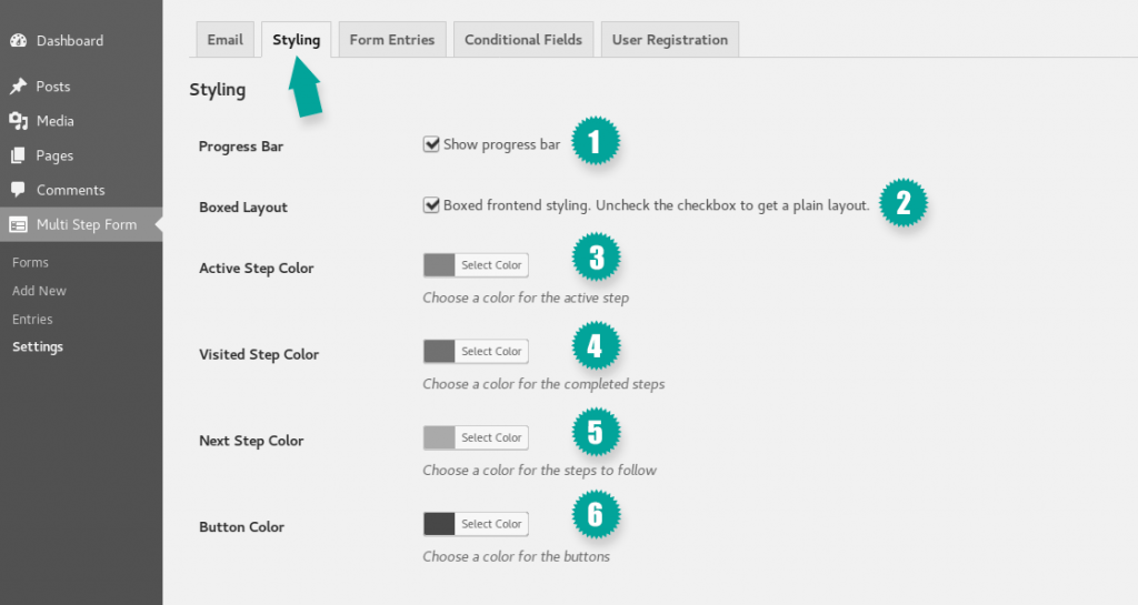 Multi Step Form Documentation | Mondula | Browser-Based Solutions